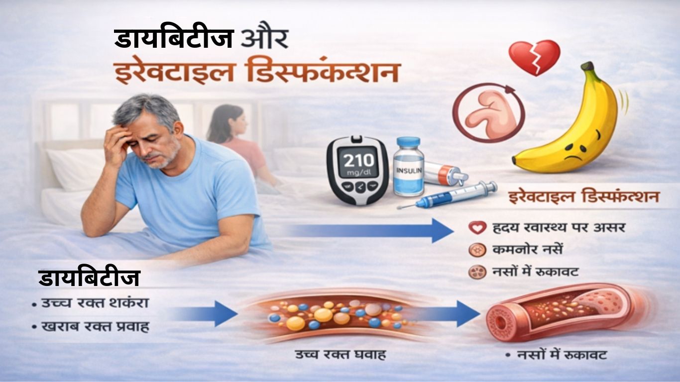 डायबिटीज और इरेक्टाइल डिस्फंक्शन (ED)