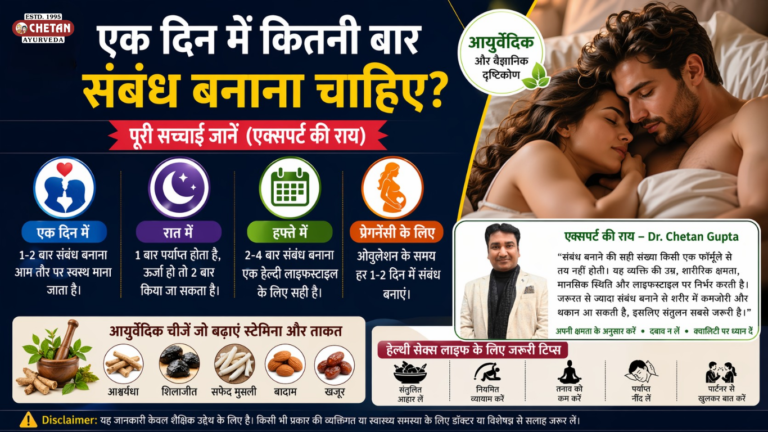 एक दिन में कितनी बार संबंध बनाना चाहिए? पूरी सच्चाई जानें