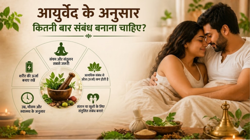 एक दिन में कितनी बार संबंध बनाना चाहिए