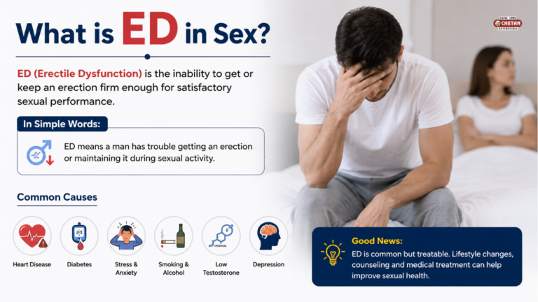What is ED [Erectile Dysfunction] in Sex? Causes, Symptoms & Natural Solutions