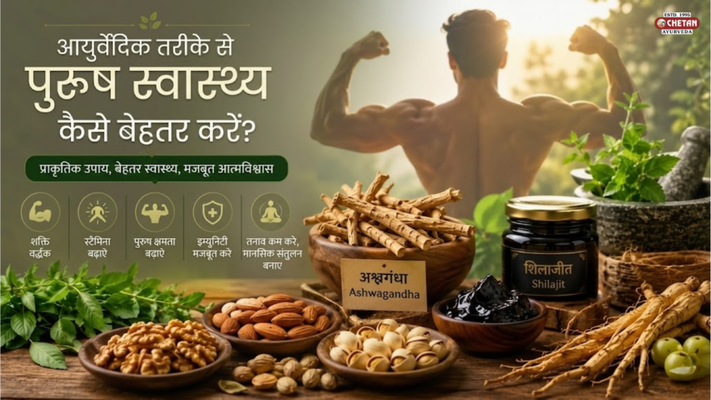 आयुर्वेदिक तरीके से पुरुष स्वास्थ्य कैसे बेहतर करें?