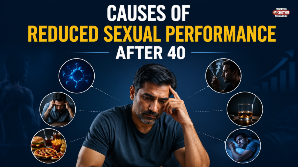 Causes of Reduced Sexual Performance After 40