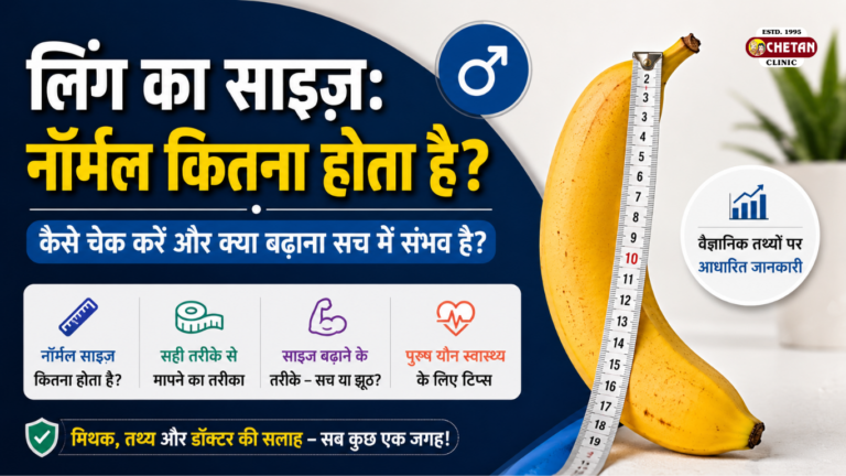 लिंग का साइज़: नॉर्मल कितना होता है, कैसे चेक करें और क्या बढ़ाना सच में संभव है?