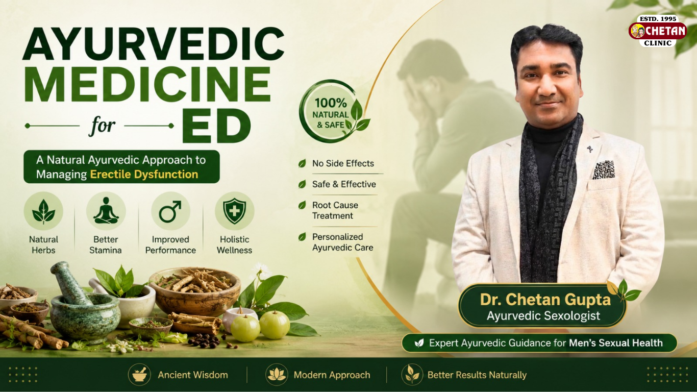 Ayurvedic Medicine for ED: A Natural Ayurvedic Approach to Managing Erectile Dysfunction