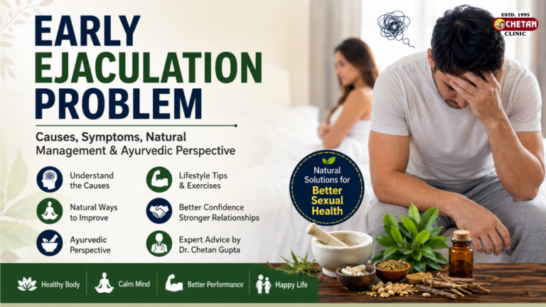 Early Ejaculation Problem: Causes, Symptoms, Natural Management & Ayurvedic Perspective