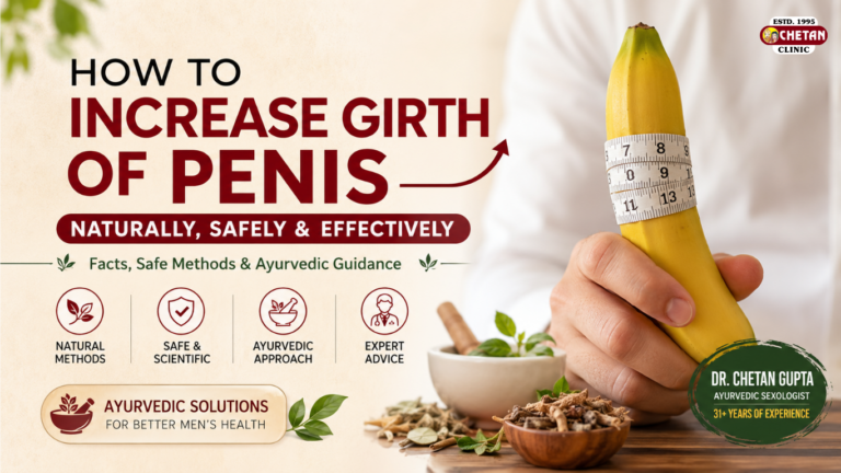 How to Increase Girth of Penis Naturally? Safe Methods, Facts & Ayurvedic Guidance