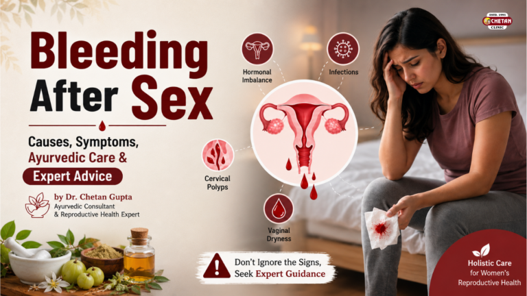 Bleeding After Sex : Causes, Symptoms, Treatment & Ayurvedic Care | Dr. Chetan Gupta