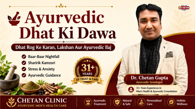 Ayurvedic Dhat Ki Dawa: Dhat Rog Ke Karan, Lakshan Aur Ayurvedic Ilaj