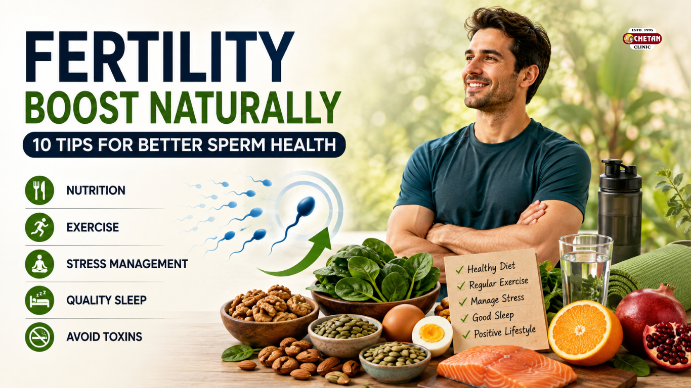 Fertility Boost Naturally: 10 Tips for Better Sperm Health