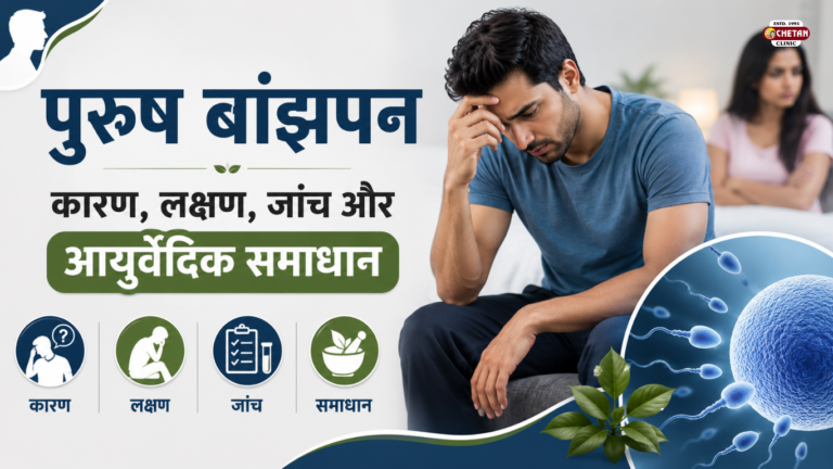 पुरुष बांझपन (Male Infertility): कारण, लक्षण, जांच और आयुर्वेदिक समाधान