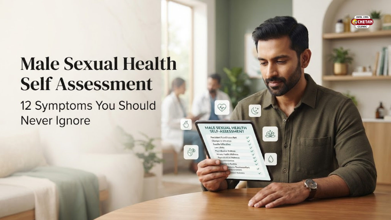 Male Sexual Health Self Assessment: 12 Symptoms You Should Never Ignore
