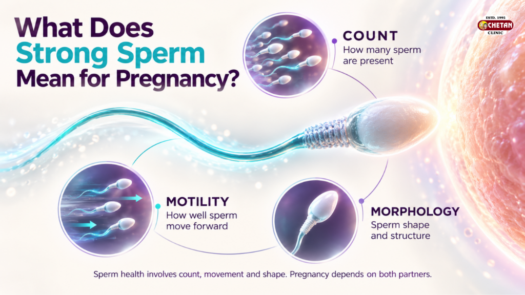 how to make sperm stronger for pregnancy
