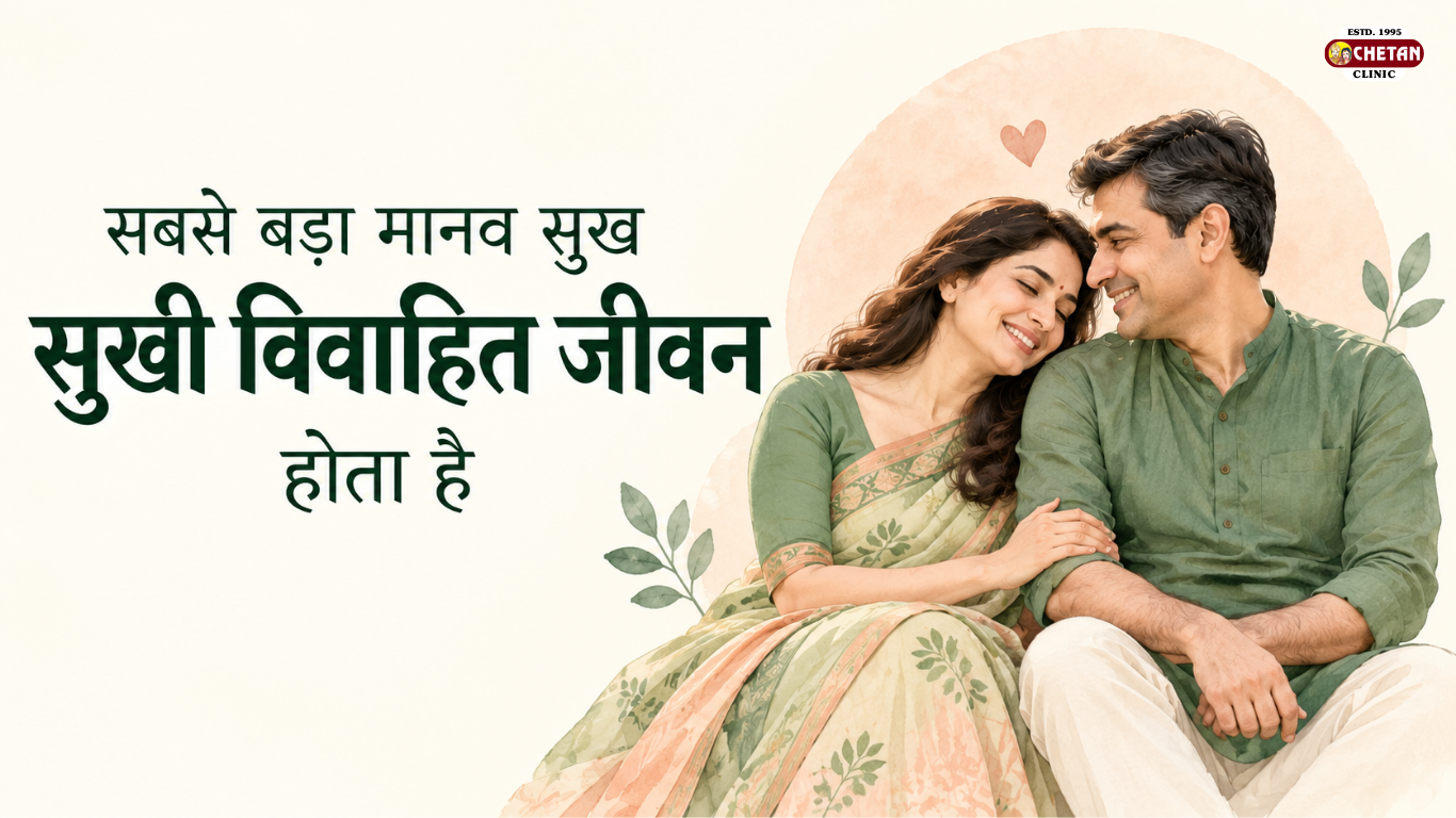 सबसे बड़ा मानव सुख सुखी विवाहित जीवन होता है